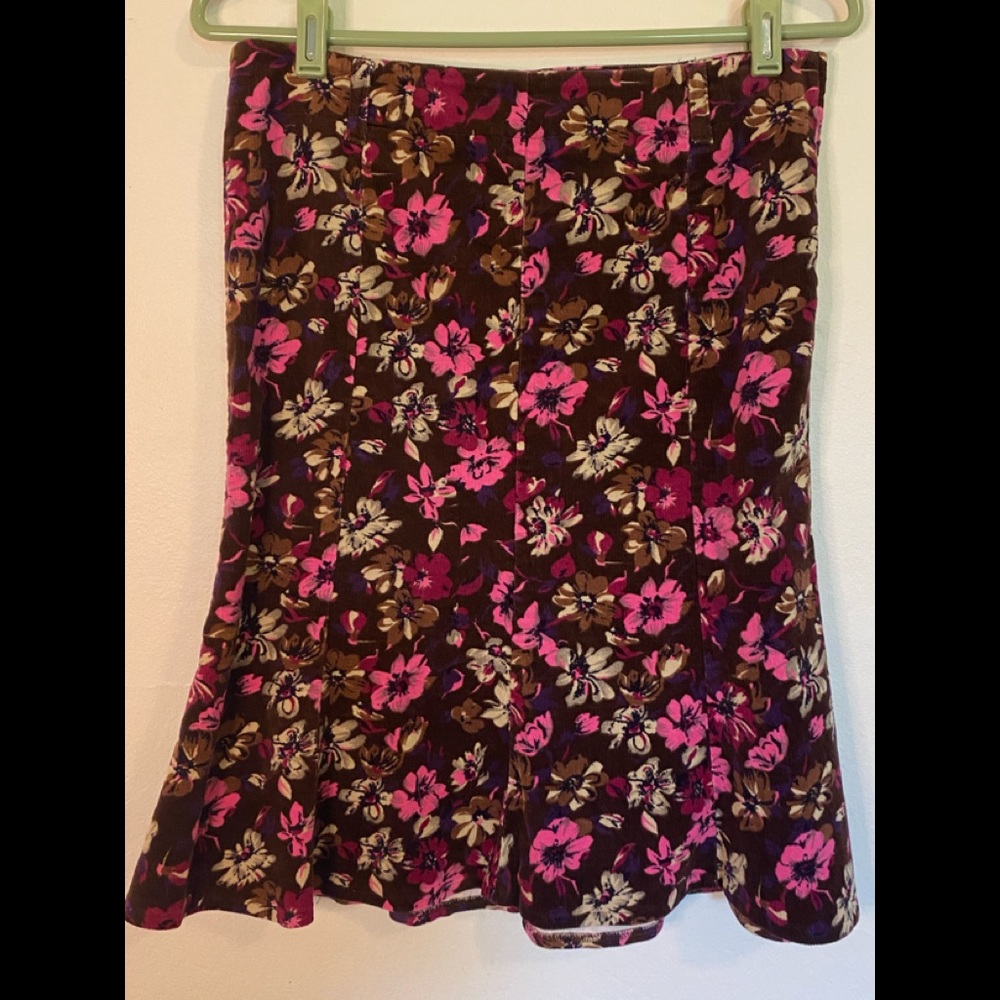 United Colors of Benetton corduroy skirt.